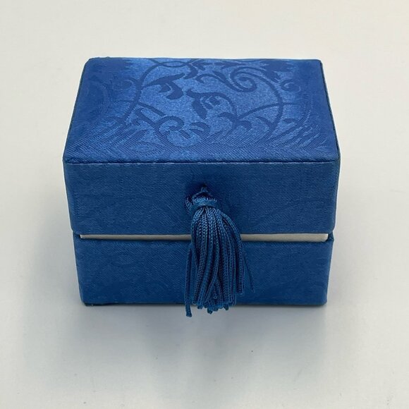 Vtg About Face Design Messenger Retirement Suitcase Clear Glass & Gold - Picture 4 of 6